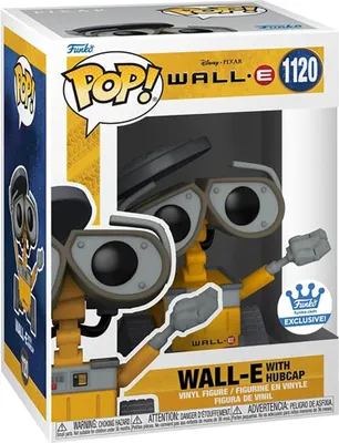 Obrázok produktu pre Funko POP! Disney PIXAR Wall-E s rozbočovačom | Zberateľská figúrka Wall-E | 1120 | 9,5 cm