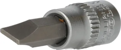 Produktbild von Brilliant Tools 1/4 Schlitz Bit-Stecknuss, 1,2 x 7 mm