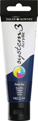 Image de Daler Rowney System3 Peinture acrylique Phthalo Blue 59 ml 1 pièce