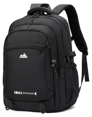 Produktbild von Schulrucksack 38L für Teenager Jungen, 16-Zoll Laptop, atmungsaktiv, schwarz