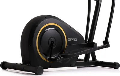 Produktbild von Zipro Crosstrainer Burn Gold – Magnetischer Ellipsentrainer für Zuhause Design Edition Leiser Heimtrainer Kompakt mit Pulsmessung & Tablethalter