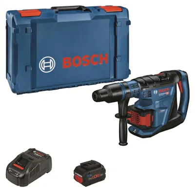 Immagine prodotto di Martello rotante a batteria BITURBO con SDS max GBH 18V-40 C, 2 x batteria, XL-BOXX