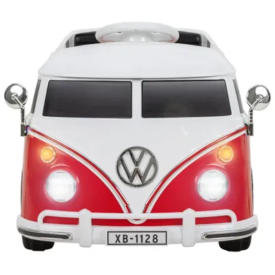 Produktbild von Actionbikes Motors Kinder Elektroauto VW Bus T1 | Camper- Spielzeugauto - Kinderauto elektrisch - Elektrofahrzeug - mit Fernbedienung - ab 3 Jahre Rot