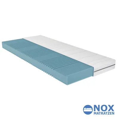 Produktbild von Komfortschaummatratze NOX Easy 7-Zonen 90 x 200 cm Wendematratze mit 2 Härtegraden ( H2 und H3 )