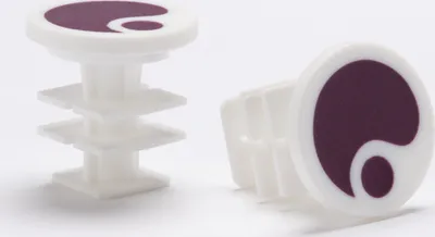 Obrázok produktu pre Koncové zástrčky Ergon fialovej farby pre GA2, GA2 Fat, GA3, GA20 a GA30