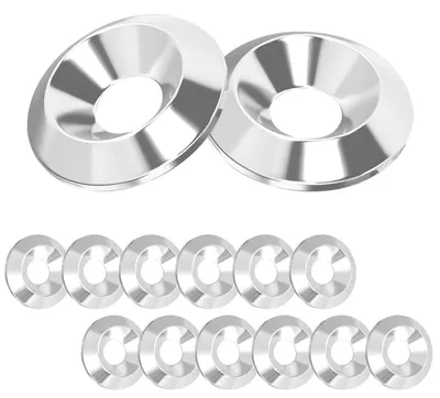 Productafbeelding van 20 ringvormige drukveren, roestvrij staal, M4 x 13 mm
