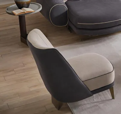 Immagine prodotto di Set per soggiorno di design: divano angolare, poltrona, divano a tre posti