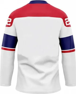 Produktbild von CCM National Trikot weiß ohne Werbung, Senior, L