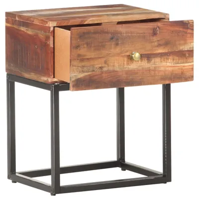 Immagine prodotto di vidaXL Comodino 40x30x50 cm Legno di acacia grezzo