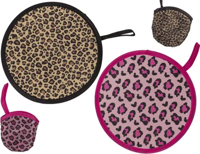 Produktbild von OOTB Faltbarer Taschenfächer Leopard