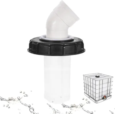 Obrázok produktu pre GEDEGOOK 45° veko IBC vodný filter nylon 163 mm veko nádrže IBC odtok dažďovej vody