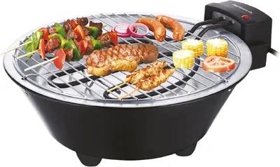 Produktbild von Elektrischer Tischgrill BBQ1 1250W Kompakter Grill für schnelle Mahlzeiten