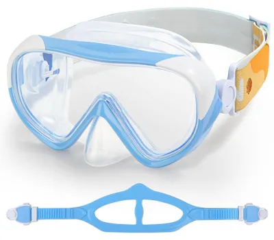 Produktbild von Schwimmbrille für Kinder – 180° Panoramablick mit Nasenstöpsel