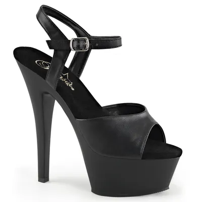 Produktbild von KISS-209 Damen Sandale von Pleaser, Schwarz Matt , EU 43, US 13