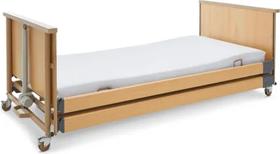 Produktbild von Dali low entry Pflegebett, Pflege Bett, 90 x 200 cm