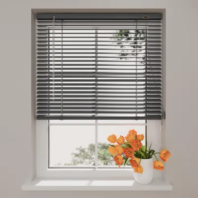 Produktbild von DTCH® – Easy – Aluminium Jalousie – 25mm Lamellen – Antrazit – 130x175cm