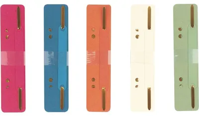 Image de Herlitz 8767709 - Clip de reliure - Couleurs mélangées - Carton - 150 pièce(s)