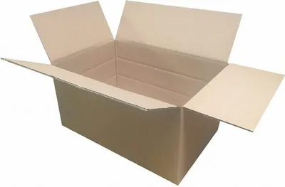 Produktbild von 15x Faltkarton 600x400x(100)-300mm (Außenmaß) mit variabler Höhe 2-wellig braun