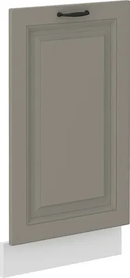 Obrázek produktu pro Dvířka pro vestavnou myčku SOPHIA - 45x72 cm, světle šedá / bílá
