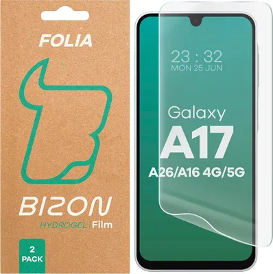 Produktbild von Folia hydrożelowa na ekran Bizon Glass Hydrogel Front do Galaxy A16 / A26 5G , 2 sztuki