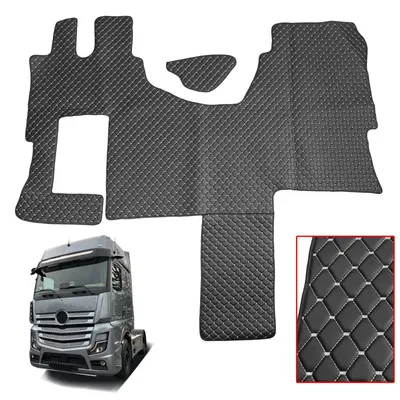 Obrázek produktu pro Rohože do nákladních vozidel Mercedes Actros SOLOSTAR MP4 MP5 bílé stehy Příslušenství pro nákladní vozidla LUX
