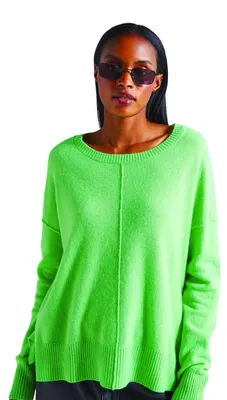 Produktbild von Damen Absolut Cashmere Kenze Kaschmir Oversize-Pullover grün XS