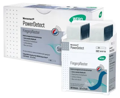 Produktbild von PowerDetect Fingerpflaster, 12 x 2 cm, 5 x 30 Stk