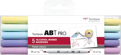 Immagine prodotto di Tombow ABTP-5P-2ABT PRO 5er Set colori pastello