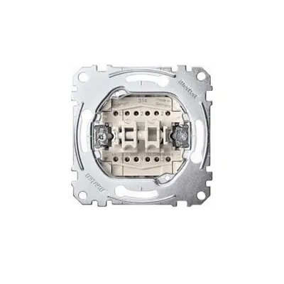 Produktbild von MERTEN Podwójny przełącznik MEG3126-0000 10AX AC 250V MEG3126-0000 MEG3126-0000 (MEG3126-0000)