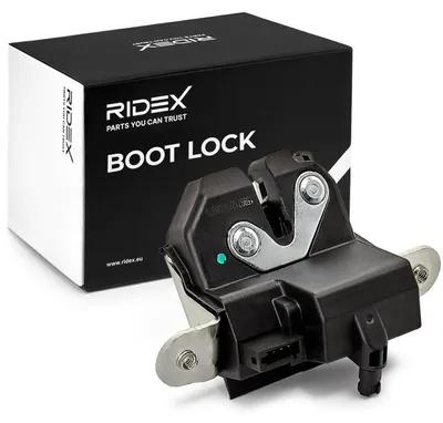 Produktbild von RIDEX 1362T0074 Heckklappenschloss Kofferraumschloss für OPEL Corsa D Schrägheck (S07) Heckklappe