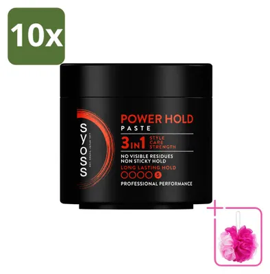 Produktbild von 10 x Syoss Power Hold Haarpaste - 150 ml - Sparpackung - 10 Stücke