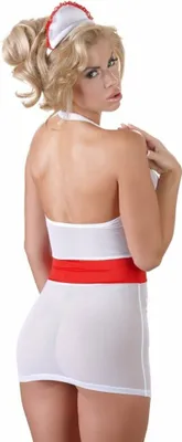 Produktbild von Cottelli Collection Costumes 24705782041 Krankenschwester, L, weiß, 1 Stück