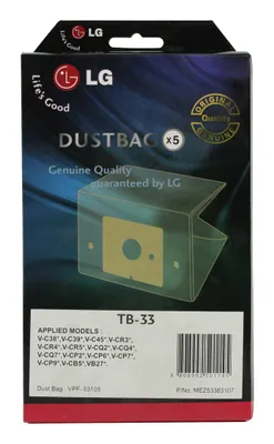 Produktbild von LG Staubsaugerbeutel V-PF03105 WE683105