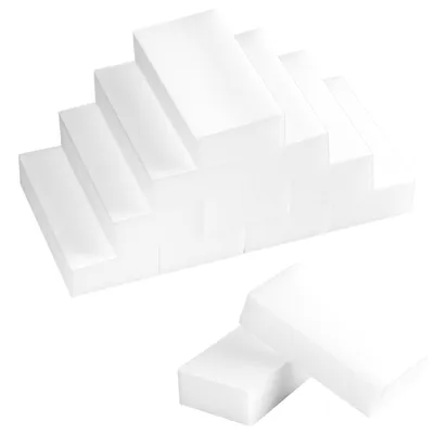 Sponzen, 30 Stück, 12 x 6 x 3 cm, Weiß