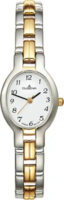 Produktbild von Dugena Damen-Armbanduhr Schmuckband, Quarz, Edelstahl, Mineralglas, 3 bar