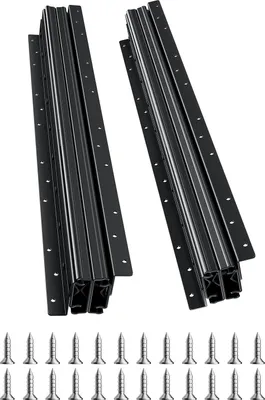 Obrázek produktu pro Zásuvkové pojezdy Podlahový držák 60 cm Skříňové pojezdy Nosnost 117 kg