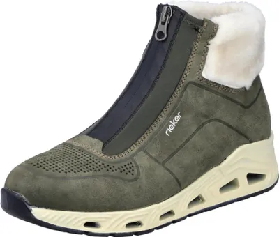 Zdjęcie produktu dla Buty za kostkę Rieker w kolorze zielonym, rozmiar 38