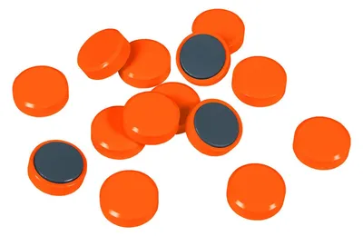Immagine prodotto di EICHNER 9177-00515 EICHNER Magnete orange, Kunststoff Ø 3,0 cm, 20 St.