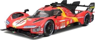 Immagine prodotto di Bburago 16301 Ferrari 499P #51 Le Mans 2023 rosso 1:18