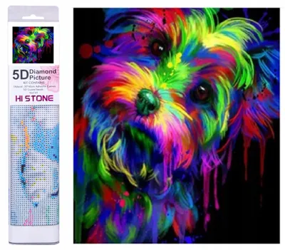 Image de Norimpex Diamant-Malerei Yorkshire Terrier 30x40cm