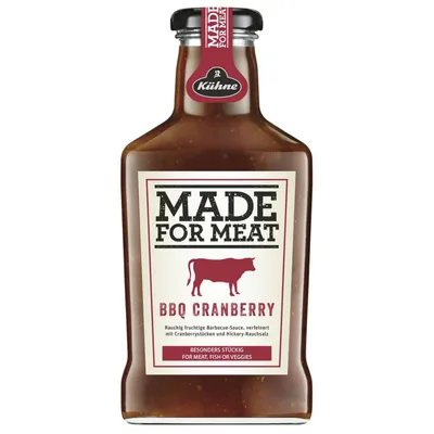 Zdjęcie produktu dla Kuehne sos żurawinowy barbecue owocowy dymny 375ml