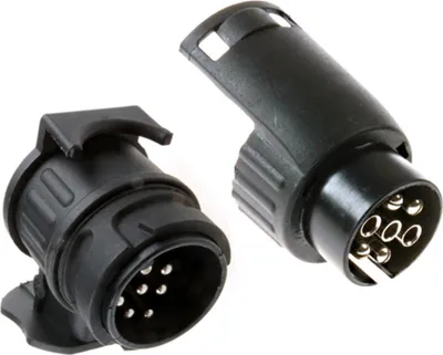 Produktbild von Adapter kurz im Set, 1 x 13 auf 7polig und 1 x 7 auf 13polig