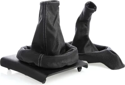 Produktbild von Schaltsack + Handbremssack passend für Opel Meriva A Bj. 2003-2009 Weiße Naht