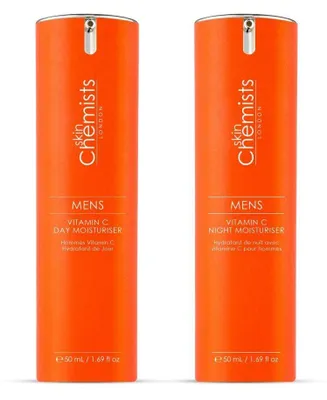 Produktbild von skinChemists Anti-Aging Männer Vitamin C Tages- und Nachtpflege