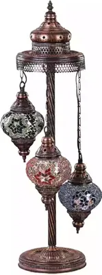 Obrázek produktu pro Stolní lampa Stolní lampa Svítidla vícebarevné lampy Skleněné