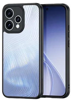 Produktbild von OPPO Reno15 Hülle - Dux Ducis Aimo Series - Transparent TPU Back Cover - Schwarz
