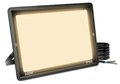 Zdjęcie produktu dla Reflektor LED 300W zewnętrzny wodoodporny IP66 ciepła biel 30000