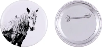 Productafbeelding van Paardenras Giara grote paardenbutton Art-Dog