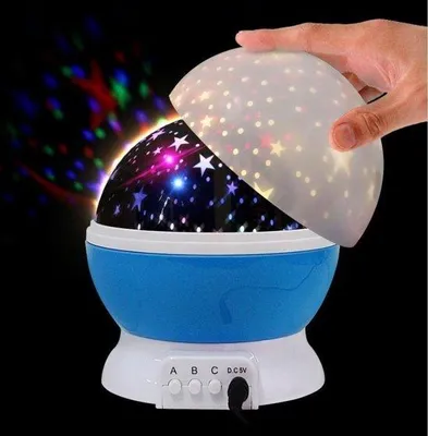 Produktbild von Sternglanz Projektionslichter -  Sterne im Raum - Sternprojektor - Lichteffekt - Raumdekoration - LED-Lichter