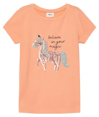 Produktbild von 10213 - s.Oliver T-Shirt ORANGE ORANGE 128/134
